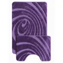 Коврик для ванной комнаты L'CADESI 001292 80x50см цвет фиолетовый