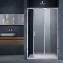 Душевая дверь Vincea VDS-3AL120MT 64см эффект стекла отсутствует раздвижной