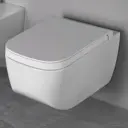 Сиденье для унитаза с микролифтом Hatria Y1f301 цвет белый