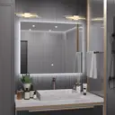 Зеркало для ванной Alias Квартал q501401 с подсветкой 140x50см
