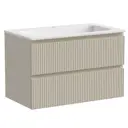 Тумба под раковину Sancos Snob T Beige Soft SNT80CE подвесная 79см цвет бежевый