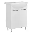 Тумба под раковину San Trade Джика 1128 55см цвет белый