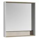 Зеркало для ванной Aquaton Капри 1A230402KPDA0 с подсветкой 80x85см
