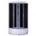 Душевая кабина Loranto CS-6610 G, 100-100-215 высокий поддон 100x100см