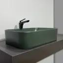 Раковина накладная Comforty 00-00012535 61см цвет темно-зеленый