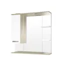 Шкаф для ванной комнаты Style line ЛС-00000637 с подсветкой 80x80см