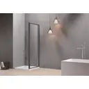 Душевая перегородка Aquatek AQ ARI WA 08020BL 6x208см черный профиль