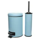 Набор аксессуаров для ванной комнаты Navako Pavo 2Set 3L Blue