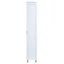 Шкаф для ванны напольный Misty П-Див05035-013ПрП 35x190см цвет белый