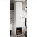 Шкаф подвесной Misty П-фет05035-011л 35x165см цвет белый;темно-серый