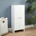 Шкаф для ванны напольный Клик мебель 10166564 40x100см цвет белый