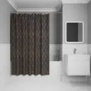 Шторка для ванной комнаты IDDIS BG05P18i11 200x180см цвет синий