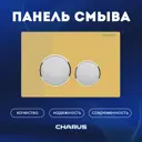 Панель смыва Charus FP.330.YELLOW.10 цвет жёлтый, золотой