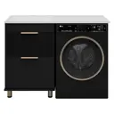 Тумба под раковину Brevita УТ000016087 58см цвет черный