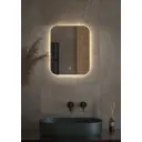 Зеркало для ванной Defesto Opti DF 2801S с подсветкой 40x50см