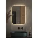 Зеркало для ванной Defesto Opti DF 2804S с подсветкой 50x70см