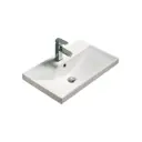 Раковина накладная Volna lake Lake 60 60.7см цвет белый