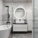 Тумба со столешницей и накладной раковиной подвесная BelBagno ETNA 80 etna80bl-kepmno-1338-set