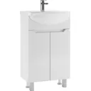 Тумба под раковину Айсберг Мечта DM2329T 50.40см цвет белый