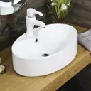 Раковина накладная Melana 320301 55см цвет белый