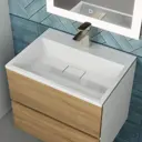 Раковина полувстраиваемая Uperwood UPD Barsa 2911120345 60см цвет белый
