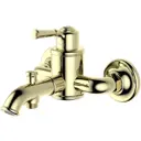 Смеситель для ванны Aquatek Классик AQ1540PG однорычажный цвет золото