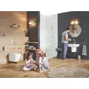 Унитаз подвесной Grohe NW0022-1 безободковый с сиденьем микролифт