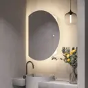 Шкаф для ванной комнаты Alias shd80604 с подсветкой 60x40см