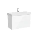 Тумба под раковину Vitra Metropol Pure 67333 100см цвет белый, с раковиной