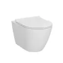 Унитаз подвесной безободковый SANIBELLE SmoothFlush 7551B003-0075 lum