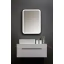 Зеркало-шкаф Фиджи Flip 60 ИК LED-00002657 lum 600x800мм, бесконтактный сенсор