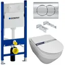 Комплект инсталляция с унитазом Bloomix 458.149.21.1 MS-182177 цвет белый