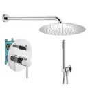 Комплект смесителей для душа Plumberia Selection KITXO18CR, Хром