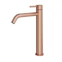 Смеситель для раковины Plumberia selection Ixo XO0052RS однорычажный высокий цвет медь