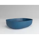 Раковина на столешницу Plumberia Selection VELOMA OVAL BDT 48см цвет блу деним
