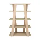 Стеллаж Woodrim Альфа 5 полок 100x150 см цвет бежевый