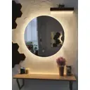 Зеркало для ванной Alfa mirrors Gna-5 GNa-5Vd с подсветкой 50x50см