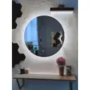 Зеркало для ванной Alfa mirrors Gna-6 GNa-6Vh с подсветкой 60x60см