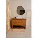 Коврик для ванной комнаты ARYA HOME 8680943086471 80x50см цвет бежевый