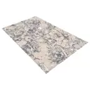 Коврик вырезной icarpet PRINT антискользящий 135 "Мрамор" 120x200 серо-бежевый S