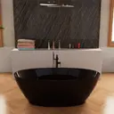 Ванна отдельностоящая Frank F6123 Black/Black