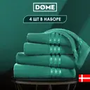 Полотенце Dome dme283673 Harmonika для ванной 50x80 см зеленый