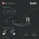 Смеситель для ванны Iddis TWIBLBTi02WA цвет черный матовый