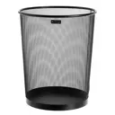 Корзина для бумаг Berlingo Steel&Style 268955 20л сетчатая, металлическая, черная