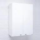 Шкаф для ванной Айсберг 10207149 55x70см цвет белый
