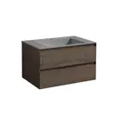 Тумба с раковиной Vincea Luka 800 R.Oak Gray VMC-2L800RO VCB-13800G