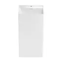 Напольная раковина отдельностоящая Wellsee Pure BY Wellsee 230715000 размер 45x45x85 см, акриловая, цвет матовый белый