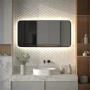 Зеркало для ванной Defesto Aura DF 2968RH с подсветкой 120x60см