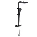 Душевая стойка Allen brau Душевая стойка allen brau infinity 5.21030-31 черный матовый 00296316 1 режимная цвет черный