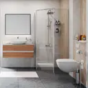 Душевой уголок WasserKRAFT Leine 35P11, Пятиугольник 90x90 см